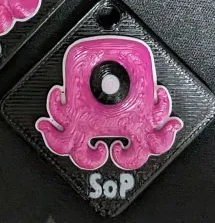 3D Printed Glube Keychain Blind Bag