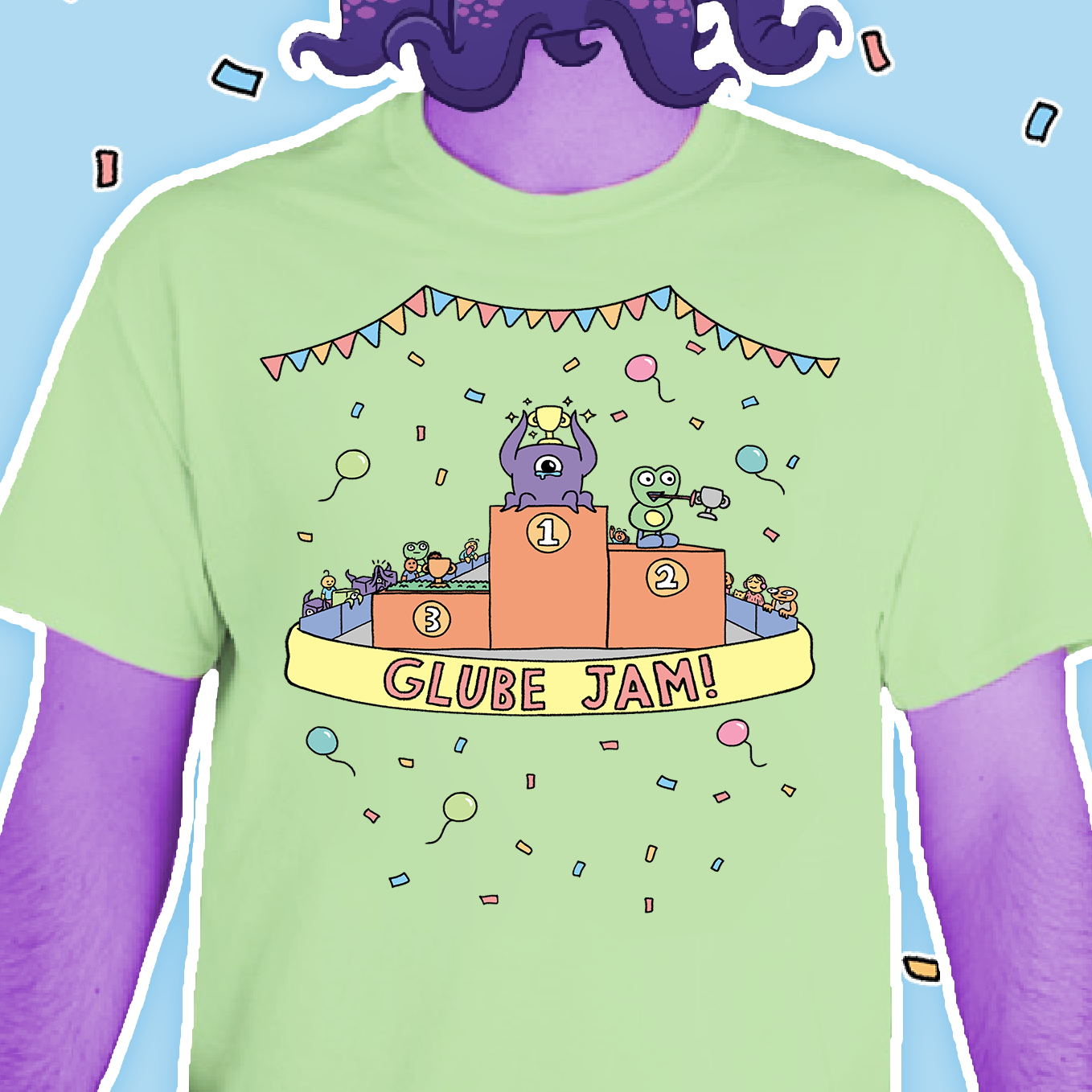 Glube Jam! T-shirt